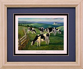 "Amazing Grazing" by Wildlife Artist Randy McGovern