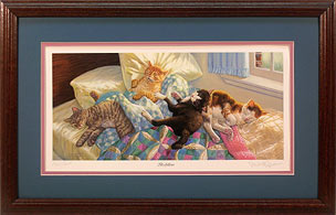 "Bedfellows" by wildlife artist Randy McGovern