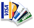 Credit cards accepted by wildlife artist Randy McGovern