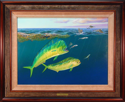 "Food Chain" by wildlife artist Randy McGovern