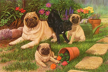 "The Gardeners" by wildlife artist Randy McGovern