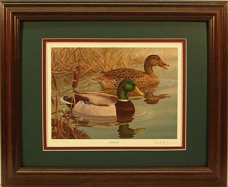 "Mallards" - Waterfowl Art print by wildlife artist Randy McGovern