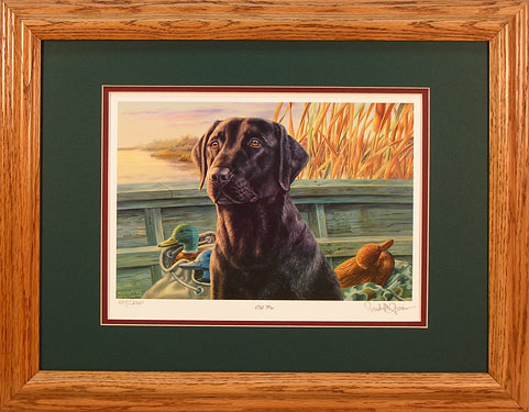 "Old Pro" - Dog Print by wildlife artist Randy McGovern