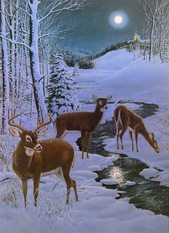 "Peace On Earth" by wildlife artist Randy McGovern