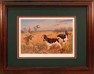 "Royal Flush" - Springer Spaniels by artist Randy McGovern