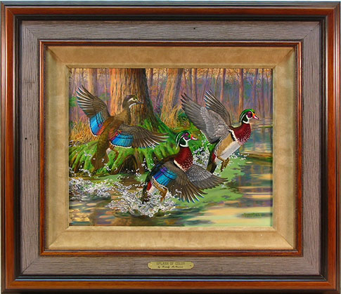 "Splash of Color" by wildlife artist Randy McGovern