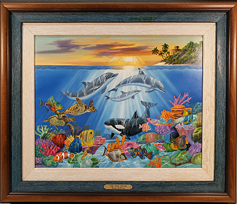 "The Fun Below" by wildlife artist Randy McGovern