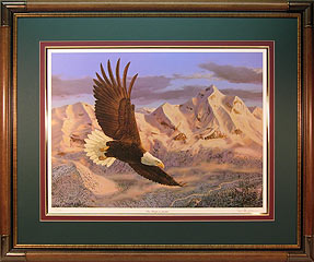 "The Height of Freedom" - Bald Eagle by artist Randy McGovern