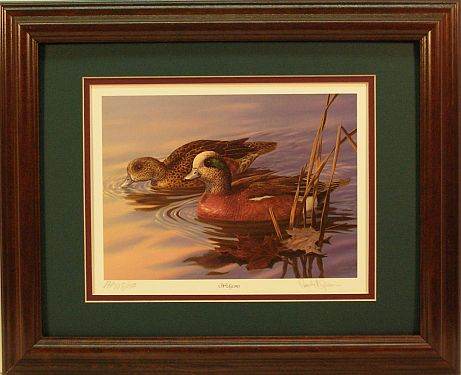 "Widgeons" - Waterfowl Art print by wildlife artist Randy McGovern