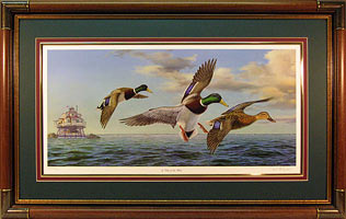 "A Day On The Bay" by Wildlife Artist Randy McGovern