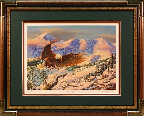 "Living Room"- Eagle Print by wildlife artist Randy McGovern
