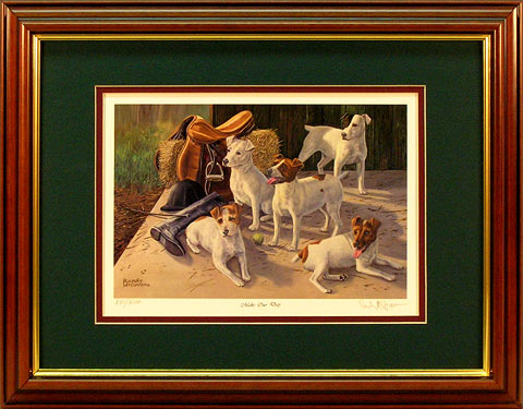 "Make Our Day" - Jack Russell Terrier print by wildlife artist Randy McGovern